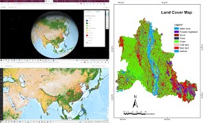 ESRI Latest Land Cover Data 10 m Resolution Released on 24 June 2021 [upl. by Aznofla]