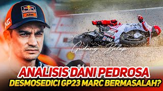 DIBONGKAR DANI PEDROSA🔥AKSI MARC MARQUEZ TEBUS PODIUM 3 BERUJUNG PETAKA MESIN GANAS DESMOSEDICI GP23 [upl. by Nerb]