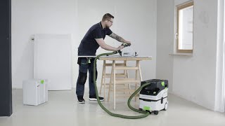 CTC MINIMIDI  cordless compact dust extractor  Festool [upl. by Sumner]