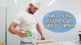 Marco ensina a fazer a sua famosa torta de laranja [upl. by Frodi]