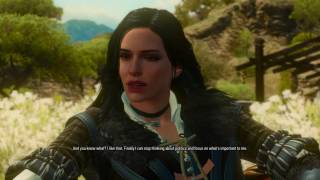 The Witcher 3 Blood and Wine Ending  Yennefer Moves In [upl. by Adnov193]