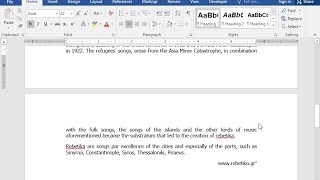 Convert footnote to the right of the phrase wwwrebetikogr to endnote [upl. by Barbra]