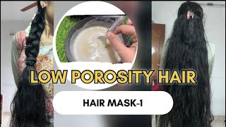 Low porosity hair Hair mask1 tamil… janumasdiary [upl. by Messing168]