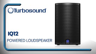 TURBOSOUND iQ12 Powered Loudspeaker Overview [upl. by Wildermuth]