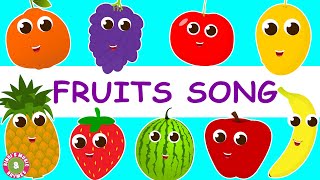 Fruits Song  Toddler Rhymes  Educational Kids Song  Bindis Music amp Rhymes [upl. by Geibel]