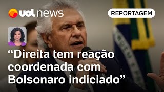 Caiado rebate Elmar União Brasil jamais apoiará reeleição de Lula em 2026  Raquel Landim [upl. by Nirtiac]