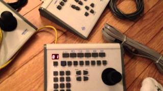 How to use a Pelco KBD300 PTZ camera controller in DIRECT MODE [upl. by Kippy]