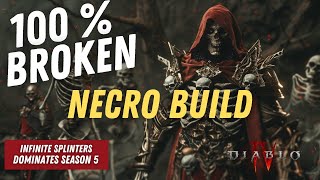 Screw Minions This New Top Necro Build Is Dominating Diablo 4 Season 5 [upl. by Garibull973]