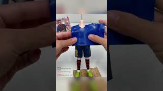 Clay Artisan JAY ：Crafting a Stunning Clay Sculpture of Lionel Messi [upl. by Arde]