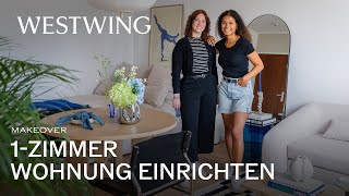 1ZimmerWohnung einrichten  22qm platzsparendes Wohnen  Wohnideen für die kleine Wohnung  Howto [upl. by Manvil349]