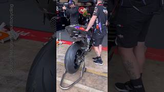 ASMR 🔊 Feel the Vibration of the Aprilia RSGP Engine  apriliaracing motogp solidaritygp [upl. by Nnylyar]