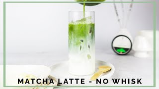 3 ways to make Matcha Latte without a whisk [upl. by Sabah450]