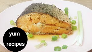 Salmon recipe by yum recipes with Mrs gondal [upl. by Charlie]