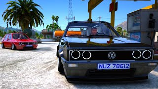 GTA 5 Mzansi edition With Realistic graphics VW Citi Golf 16 [upl. by Nnylorac]