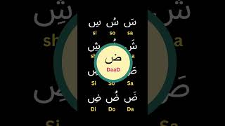 Arabic Letters  Short Vowels Part 2 arabic [upl. by Oirad]