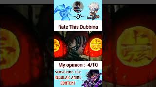 Kokushibo Hindi Voice  Demon Slayer Season 3 Hindi Dubbing  anime demonslayer kokushibo [upl. by Lentha449]