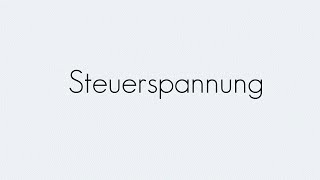 Steuerspannung  JFET  Begriffserklärung [upl. by Naujik573]