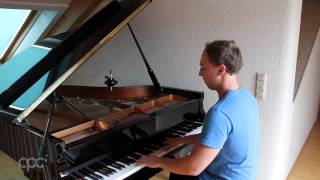 Ludovico Einaudi  Ziemlich beste Freunde Filmmusik  Una Mattina Benedikt Waldheuer Piano Cover [upl. by Narrad885]