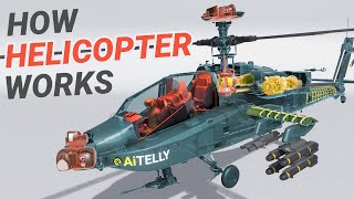 Apache Helicopter How it Works Boeing AH64 Apache [upl. by Adierf]