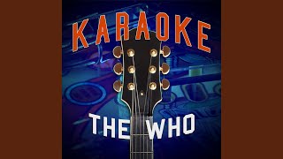 The Kids Are Alright In the Style of The Who Karaoke Version [upl. by Dyson]