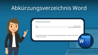 Abkürzungsverzeichnis Word So gehts  Studyflix [upl. by Enitsugua]