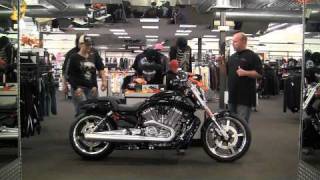 2011 VRod Muscle 1250cc 130 Hp LiquidCooled VTwinABS New 240mm Rear Tire Black 16824 [upl. by Pitzer]