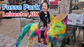 Fosse Park Leicester  UK vlog  travel vlog  family vlog  Diu  indian in UK  Leicester vlog [upl. by Trinetta98]