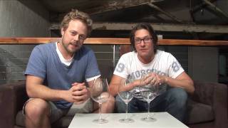 Qwoff TV Ep 28  Riedel Glass Tasting pt 1 [upl. by Atnima]