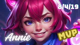 MVP Moments Epic Plays with Support Annie [upl. by Jaan]