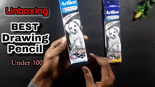 Artline drawing pencil review 🔥  Best and cheap pencil for beginners [upl. by Yddeg]