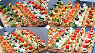 7 Delicious party appetizers  Finger food recipes for your guests [upl. by Pelagia]