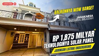 RUMAH DI JAGAKARSA TEKNOLOGI SOLAR PANEL [upl. by Llegna]