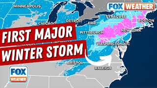 Winter Storm Targeting Northeast Could End Regions Snowless Streak [upl. by Cl]