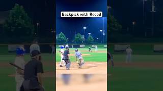 Catcher Recoil 😂 baseball [upl. by Laemsi643]