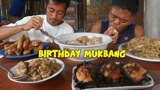 MUKBANG SA BIRTHDAY NI TOTO GAWID [upl. by Eelirem]