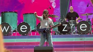 Weezer performs Toto’s “Africa” at PNC Park in Pittsburgh PA on Hella Mega Tour 81921 [upl. by Enelhtac]