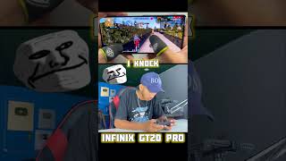 infinix gt 20 pro 5g free fire 3 finger hamdcam gameplay gaming test 144hz smooth display [upl. by Gurtner]