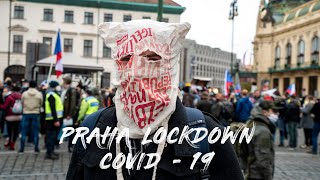 Praha protest 28 Října proti vládním opatřením  Covid 19 Lockdown  Česká Republika [upl. by Avitzur655]