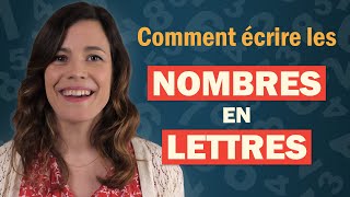 Écrire les nombres de 0 à 99 en lettres CP [upl. by Ahsinehs151]