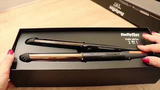 BaByliss Pure Metal Ionic 2 in 1 Rosegold  KathyStyle [upl. by Whallon970]