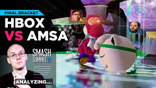 Mew2king Analyzes Hungrybox vs Amsa  Smash Summit 11 [upl. by Annahsit]