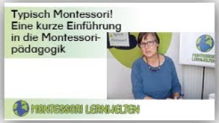 Themenvideo  Typisch Montessori Eine kurze Einführung in die Montessoripädagogik [upl. by Nagiam]