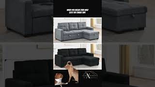 We all know the chaise side is the best side of the sectional homefurniture [upl. by Anahsar80]