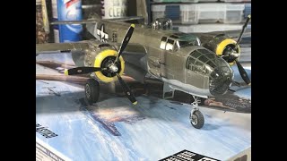 Revell 148 Scale B25J Mitchell  Construction Video [upl. by Yaj]