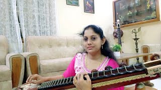 Kadhal Oviyam  Maate Mantramu  Ilayaraja hits  Veena instrumental  Amritha Sudheer [upl. by Samy124]