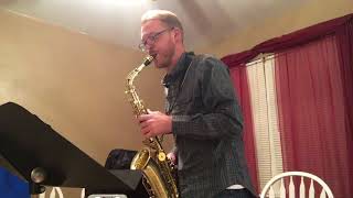 Ferling Etude No 6  James Barger Saxophone [upl. by Adihahs440]