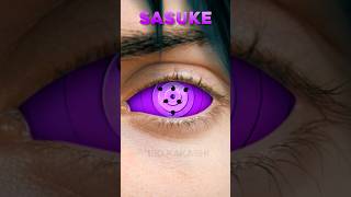 Sasuke  Sharingan Evolution [upl. by Kcirdaed]