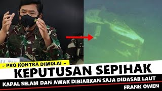 🔴BIARKAN DIDASAR LAUT  SULITNYA PENGANGKATAN KAPAL SELAM KRI NANGGALA 402 BIKIN PAKAR BILANG GINI [upl. by Doowle389]