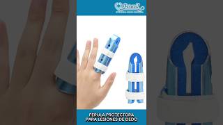 Férula de aluminio para inmovilizar el dedo y pueda mejorarse ortopedia salud viralvideo medico [upl. by Switzer151]