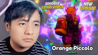 SPENDING 8999 ROBUX ON NEW UPDATE Orange Piccolo MYTHIC UNIT  Anime Reborn  ROBLOX [upl. by Rosemary]